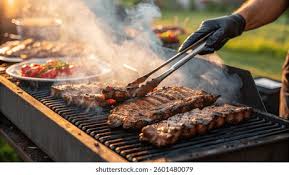 Dinner -Sommergrill für Daheimgebliebene